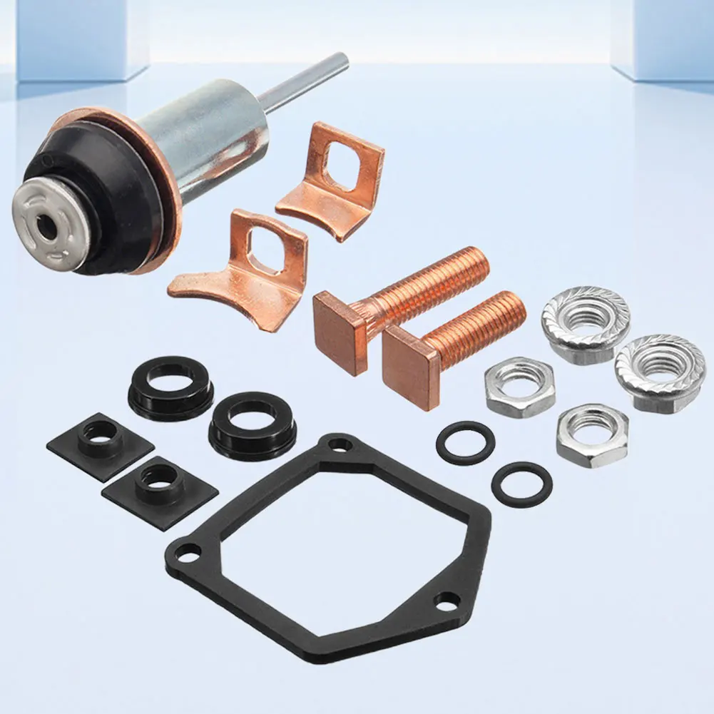 Starter Solenoid Repair Rebuild Kit 228000-6660 Starter Solenoid Repair Tools 228000-6662 Plunger Contacts Set for Toyota Subaru
Starter Solenoid Repair Rebuild Kit 228000-6660 Starter Solenoid Repair Tools 228000-6662 Plunger Contacts Set for Toyota Subaru