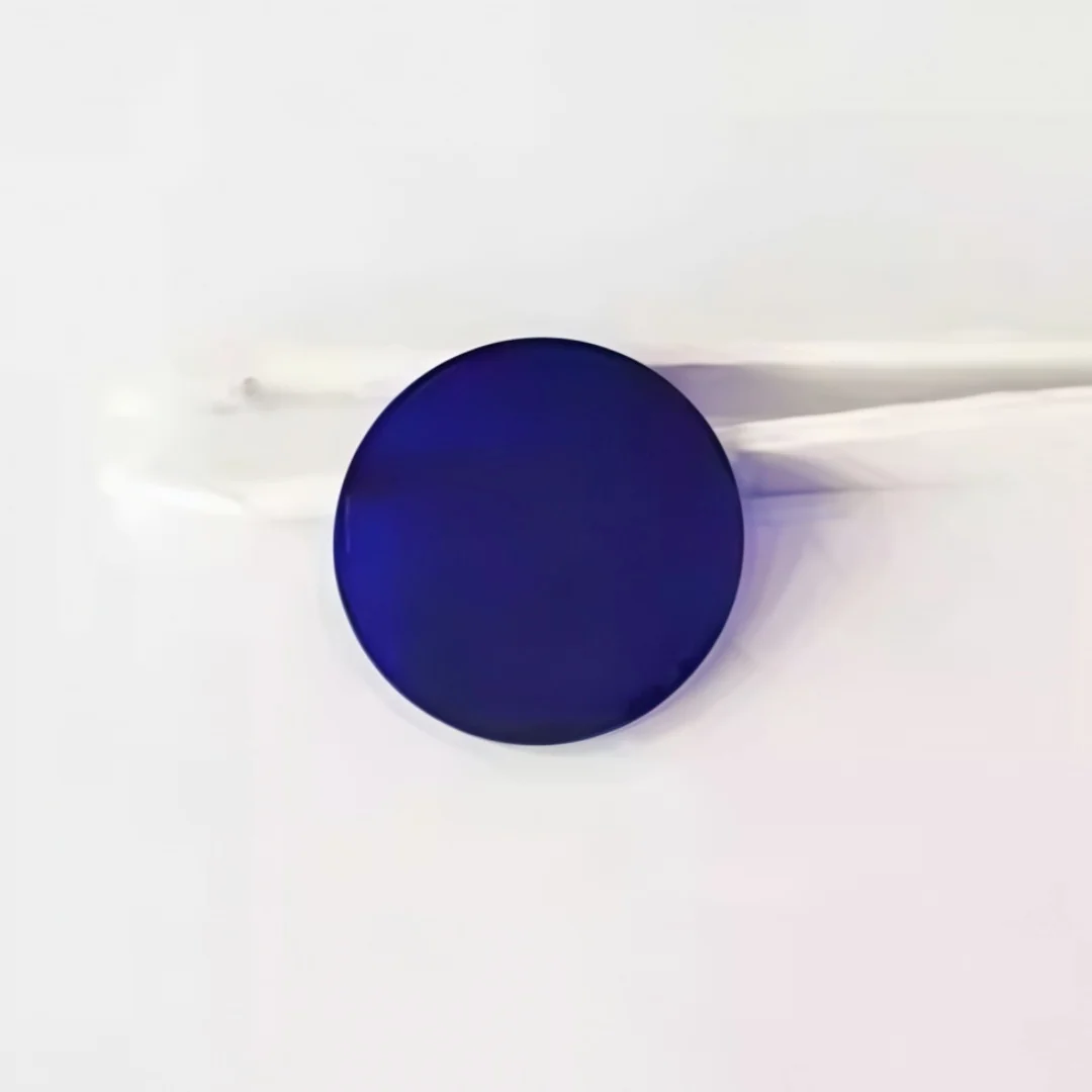 Blue Optical Glass Filter Lens Color Weakness Fading Vision Correction for Eyewear Eye Protection Anti Stray Light BG12
Blue Optical Glass Filter Lens Color Weakness Fading Vision Correction for Eyewear Eye Protection Anti Stray Light BG12
