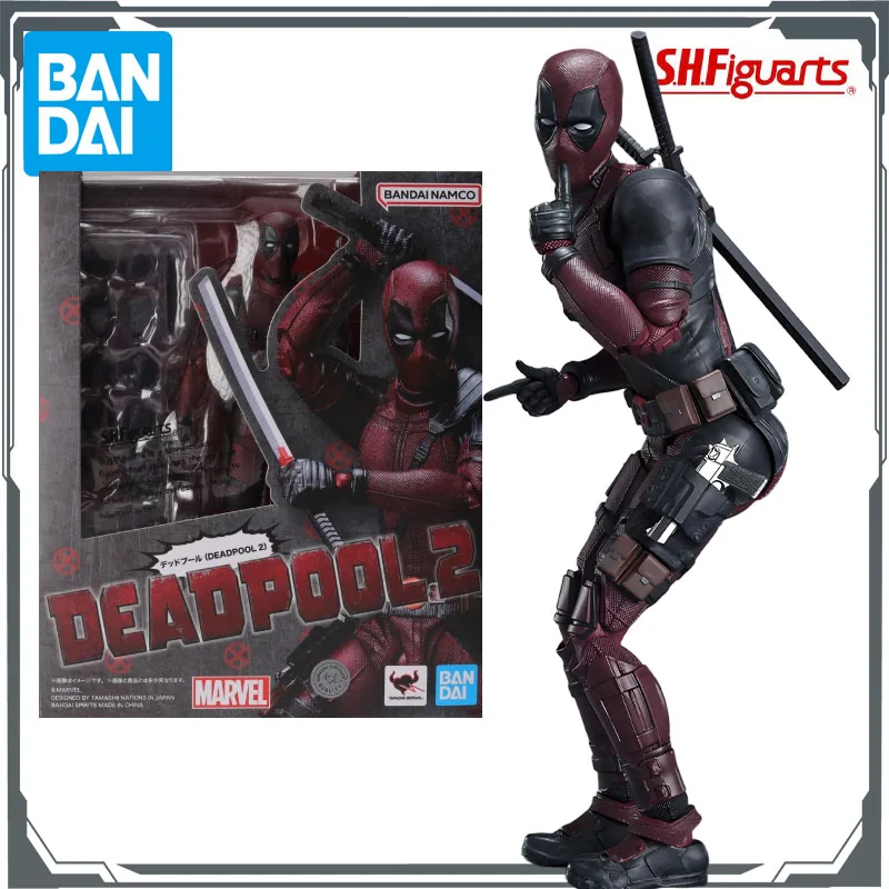 BANDAI Original S.H.Figuarts Deadpool (Deadpool 2) Аниме Фигурки Игрушки для мальчиков Рождественский подарок Коллекционная модель Украшения
BANDAI Original S.H.Figuarts Deadpool (Deadpool 2) Аниме Фигурки Игрушки для мальчиков Рождественский подарок Коллекционная модель Украшения