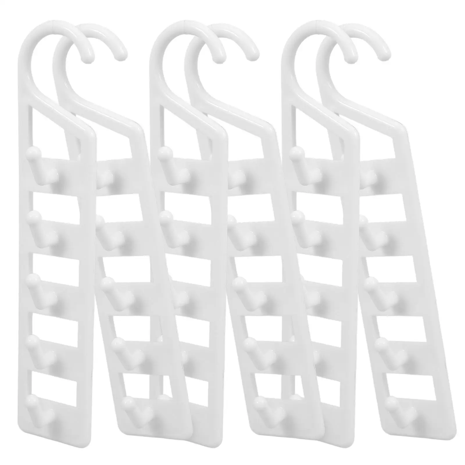 6pcs Space Saving Hanger Hooks for Dorm Closet Student Clothes Heavy Duty Plastic Vertical Arrangement Shirts Pants Purses
6pcs Space Saving Hanger Hooks for Dorm Closet Student Clothes Heavy Duty Plastic Vertical Arrangement Shirts Pants Purses