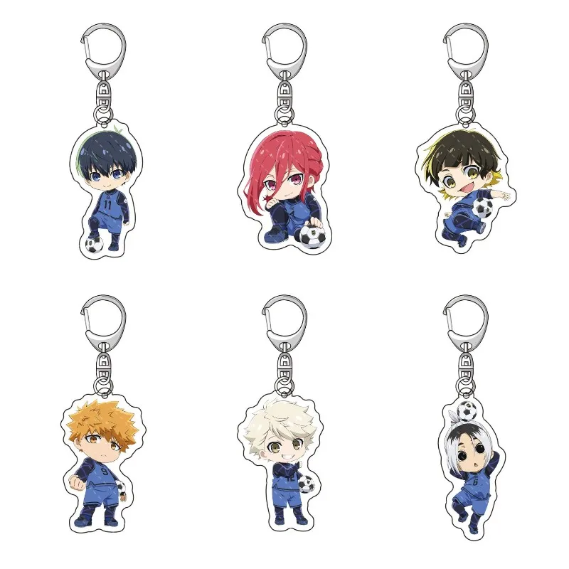 6CM Cartoon BLUE LOCK Anime Figures Cosplay Acrylic Double-Sided Keychains Cute Bag Keyrings Pendant Toys Fans Collection Gift
6CM Cartoon BLUE LOCK Anime Figures Cosplay Acrylic Double-Sided Keychains Cute Bag Keyrings Pendant Toys Fans Collection Gift