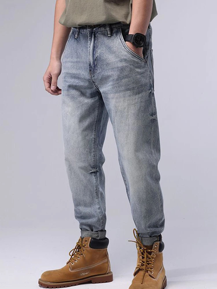 ey American Retro Men's Jeans Loose Casual Vintage Waed Spring Autumn Loose Fit Cone ape Jeans Cotton Denim Breathable
ey American Retro Men's Jeans Loose Casual Vintage Waed Spring Autumn Loose Fit Cone ape Jeans Cotton Denim Breathable