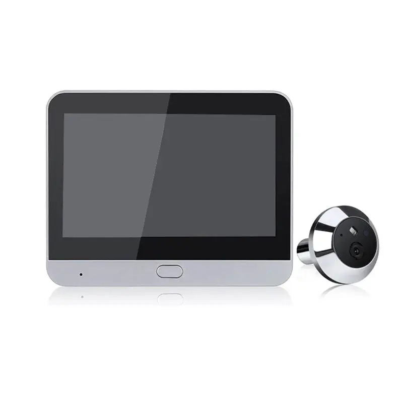 ~【On Sale】Tuya Peephole Camera Mobile Phone Remote Monitoring Wifi HD Video Doorbell Wireless Intercom Video
~【On Sale】Tuya Peephole Camera Mobile Phone Remote Monitoring Wifi HD Video Doorbell Wireless Intercom Video