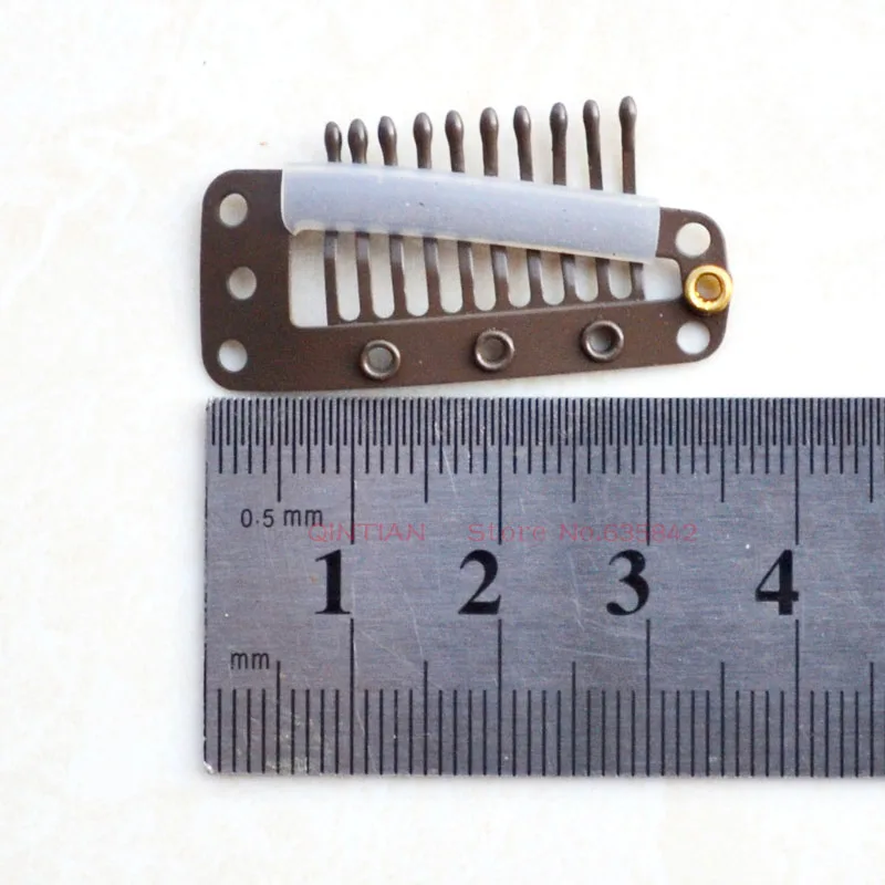 50PCS Clips For Hair Extension Wig Tools 10Teeth 36mm Metal Elastic Clip in Hair Hairpin
50PCS Clips For Hair Extension Wig Tools 10Teeth 36mm Metal Elastic Clip in Hair Hairpin