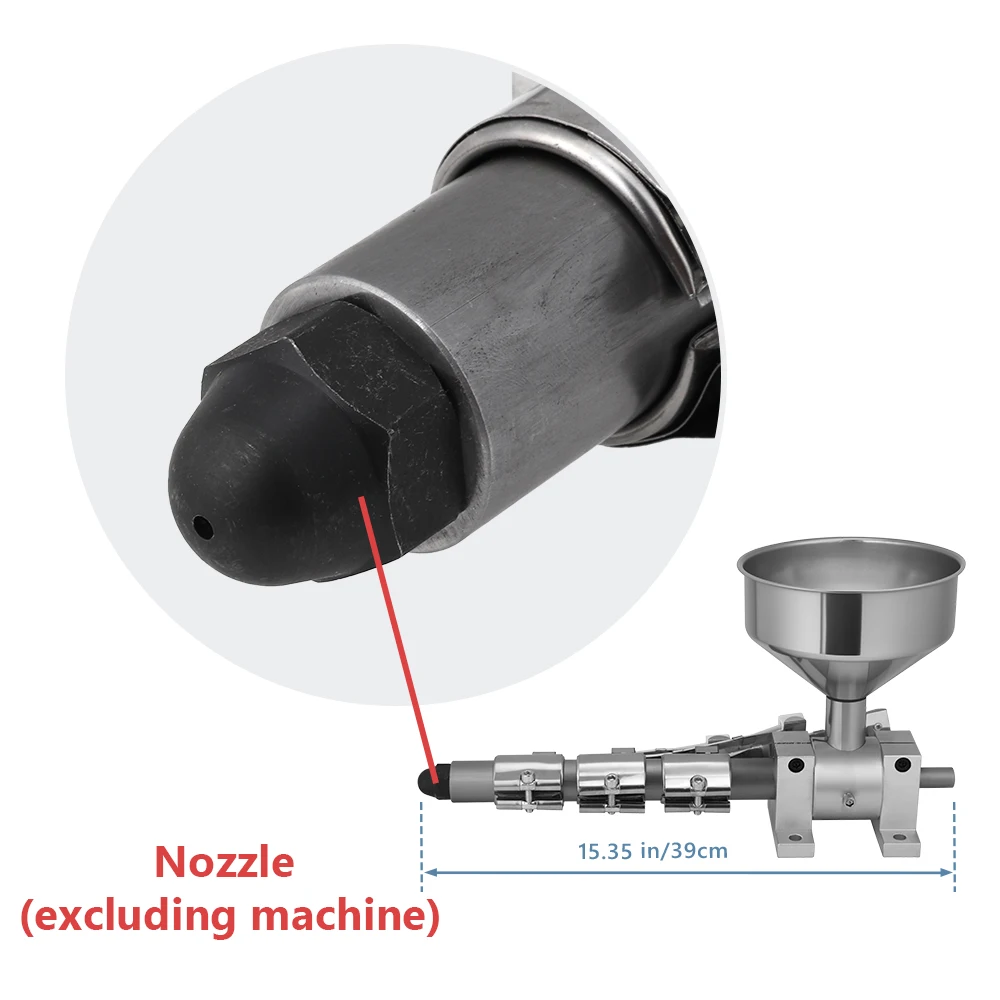 1.75/3 mm Squeeze Output Nozzle for Small Plastic Single Screw Laboratory Extruder Machine Printing Filament Plastic Processing
1.75/3 mm Squeeze Output Nozzle for Small Plastic Single Screw Laboratory Extruder Machine Printing Filament Plastic Processing