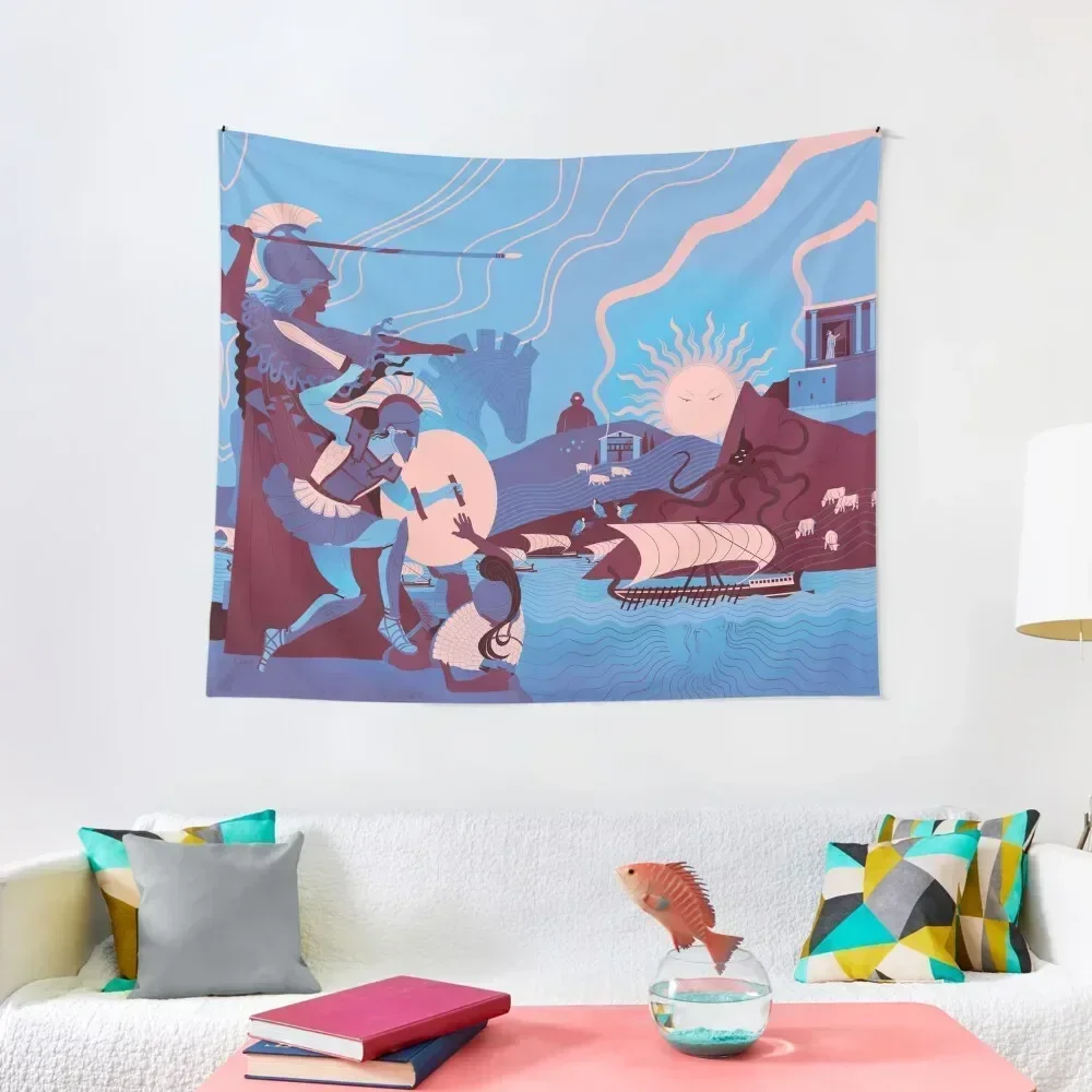 Homeric Landscape - Winter Tapestry Home Decor Aesthetic Christmas Decoration Tapestry
Homeric Landscape - Winter Tapestry Home Decor Aesthetic Christmas Decoration Tapestry