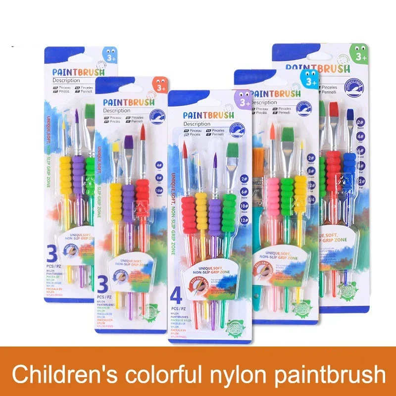 Children's Colorful Beginner Watercolor Acrylic Art Painting Watercolor Brush Oil Painting Pen Set 4-color Nylon Pen Head Brush
Children's Colorful Beginner Watercolor Acrylic Art Painting Watercolor Brush Oil Painting Pen Set 4-color Nylon Pen Head Brush