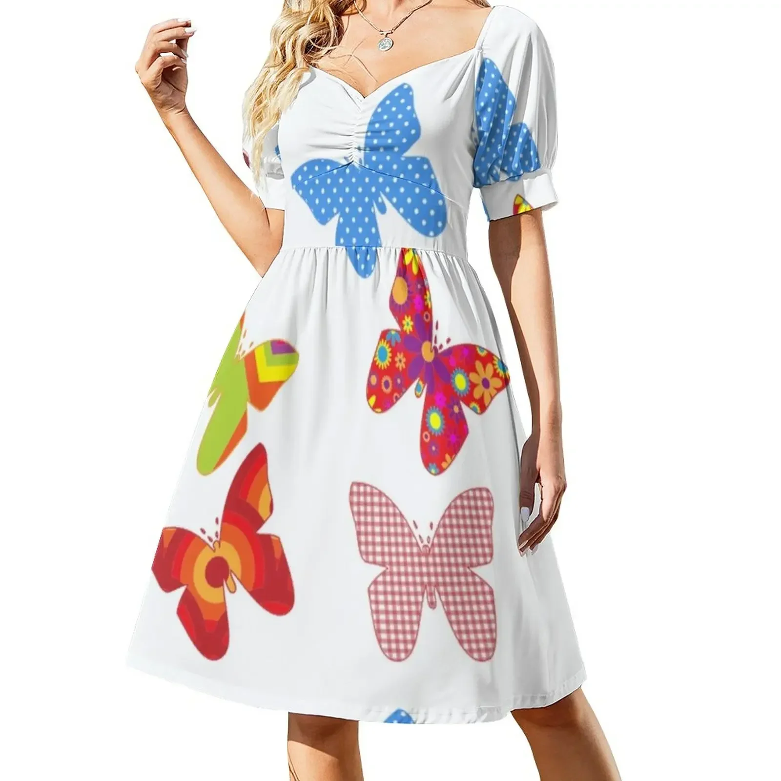 Cool Retro Butterfly Pattern Short-Sleeved Dress Prom gown women's summer dresses 2025 evening dresses women
Cool Retro Butterfly Pattern Short-Sleeved Dress Prom gown women's summer dresses 2025 evening dresses women
