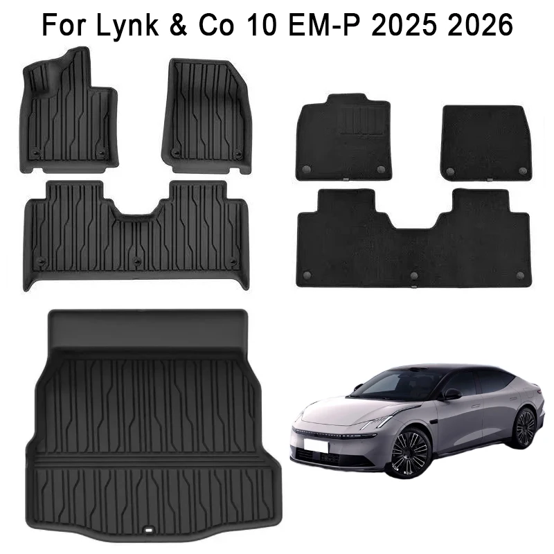 TPE Floor Mat for Lynk & Co 10 EM-P 2025 2026 Car Foot Mats Interior Liner Waterproof Trunk Pad Carpet Left Hand Drive
TPE Floor Mat for Lynk & Co 10 EM-P 2025 2026 Car Foot Mats Interior Liner Waterproof Trunk Pad Carpet Left Hand Drive