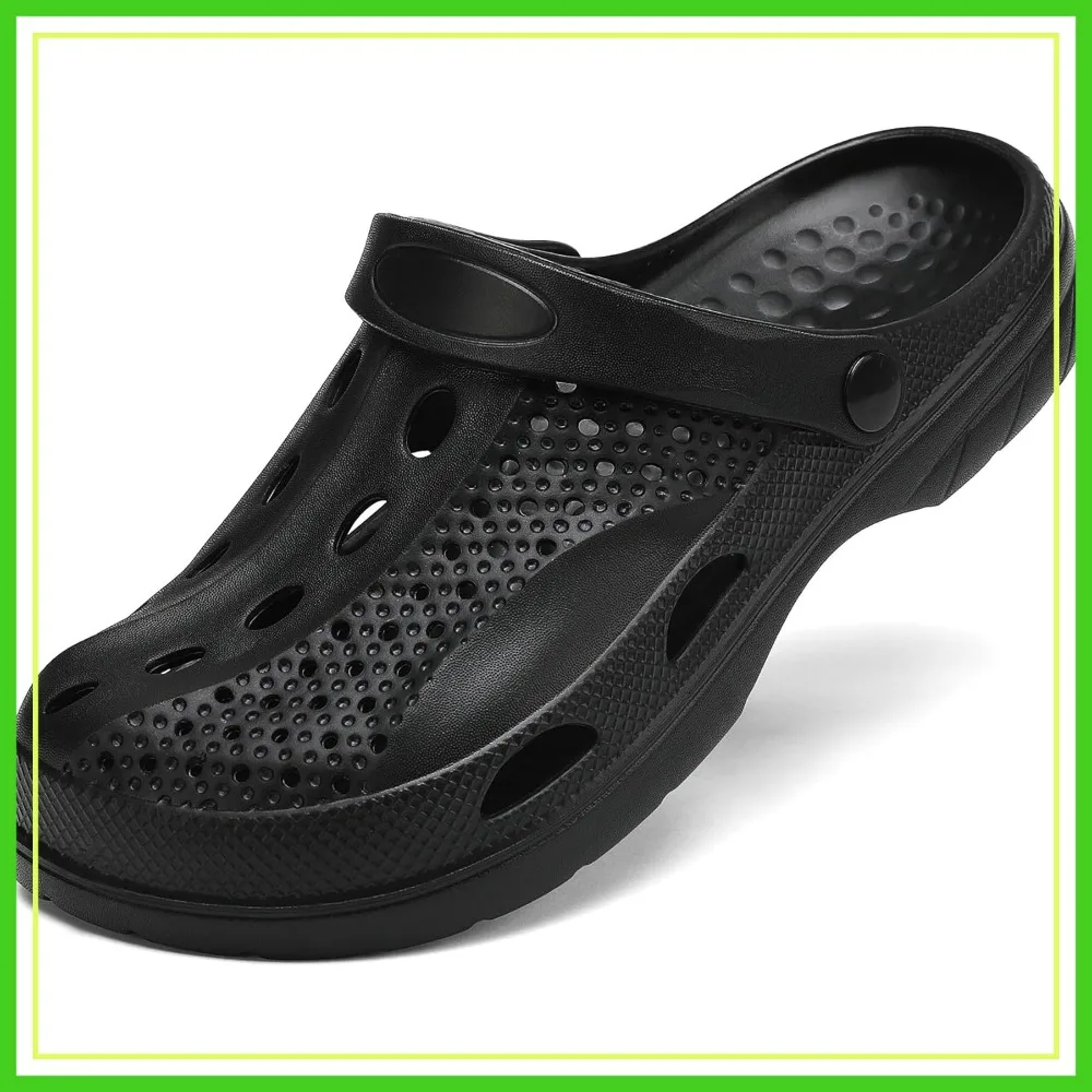 Men's Women's Arch Support Clogs, Unisex Garden Shoes Comfortable Slip-on Outdoor Sandals for Beach Casual
Men's Women's Arch Support Clogs, Unisex Garden Shoes Comfortable Slip-on Outdoor Sandals for Beach Casual