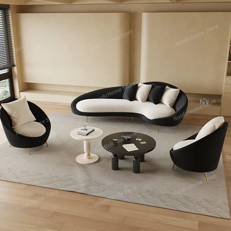 Romantic Curved Sofa Simple European Creative Room Decor Unusual Lounge Living Room Sofas Trendy Romantic Muebles Furniture
Romantic Curved Sofa Simple European Creative Room Decor Unusual Lounge Living Room Sofas Trendy Romantic Muebles Furniture