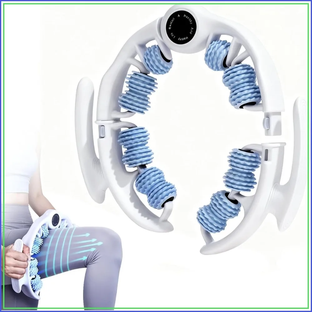 Cellulite Massage Roller for Legs, Thighs, Arms with Detachable Handles, Lymphatic Drainage for Deep Tissue Pain Relief
Cellulite Massage Roller for Legs, Thighs, Arms with Detachable Handles, Lymphatic Drainage for Deep Tissue Pain Relief