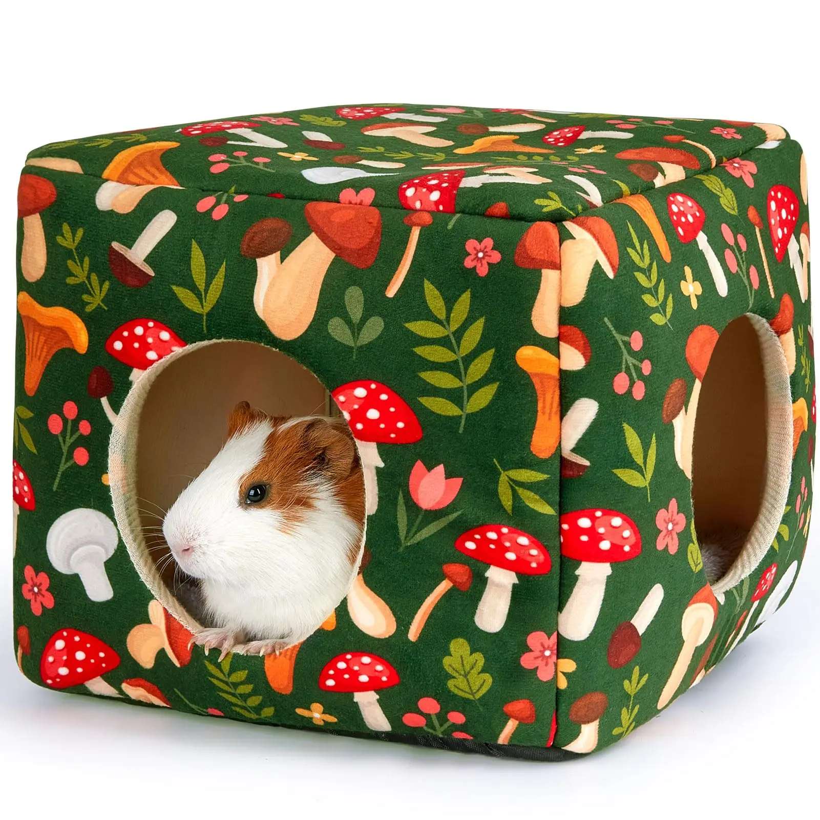 Guinea Pig Hideout Washable Guinea Pigs Hiding House Habitats Cozy Bunny Rabbit Bed for Small Pet Hamster Chinchilla Accessories
Guinea Pig Hideout Washable Guinea Pigs Hiding House Habitats Cozy Bunny Rabbit Bed for Small Pet Hamster Chinchilla Accessories