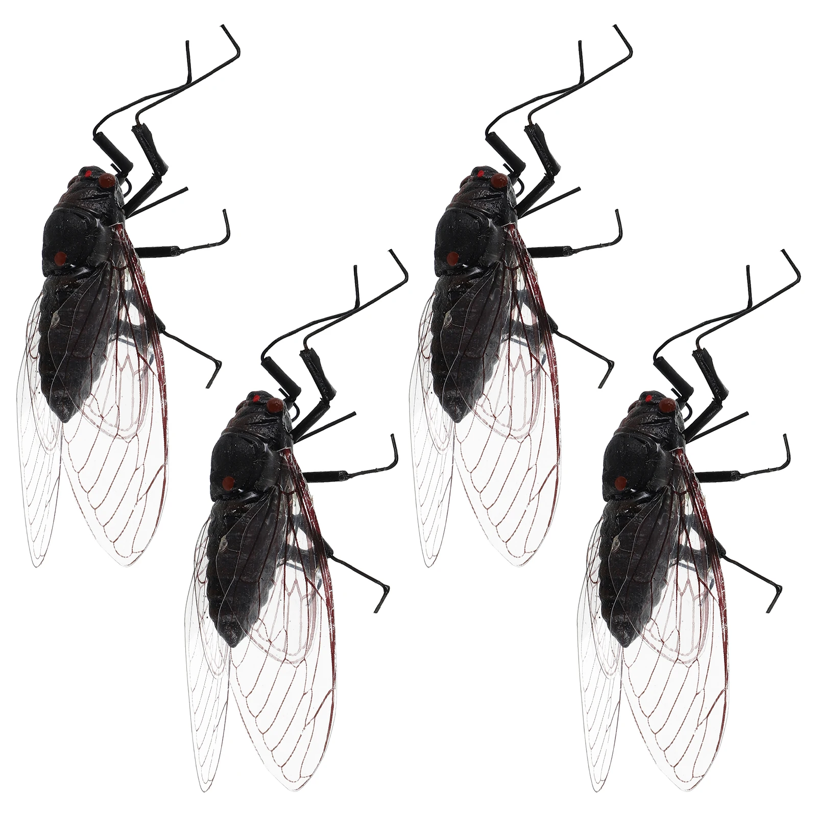 4 Pcs Simulated Cicada Decor Landscape Mini Figurines Garden Accessories Cute Insect Sculpture Desktop Farm Statues Plastic
4 Pcs Simulated Cicada Decor Landscape Mini Figurines Garden Accessories Cute Insect Sculpture Desktop Farm Statues Plastic
