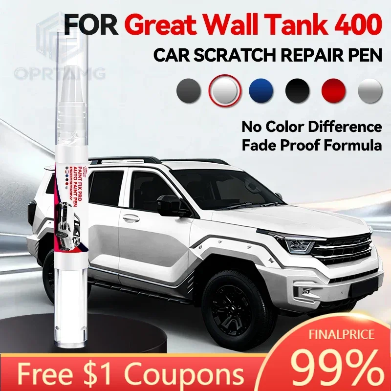 Purpose Vehicle For Great Wall Tank 400 Paint Repair Pen Touch Up Scratch Remover DIY Auto Accessories Black White Silver Blue R
Purpose Vehicle For Great Wall Tank 400 Paint Repair Pen Touch Up Scratch Remover DIY Auto Accessories Black White Silver Blue R