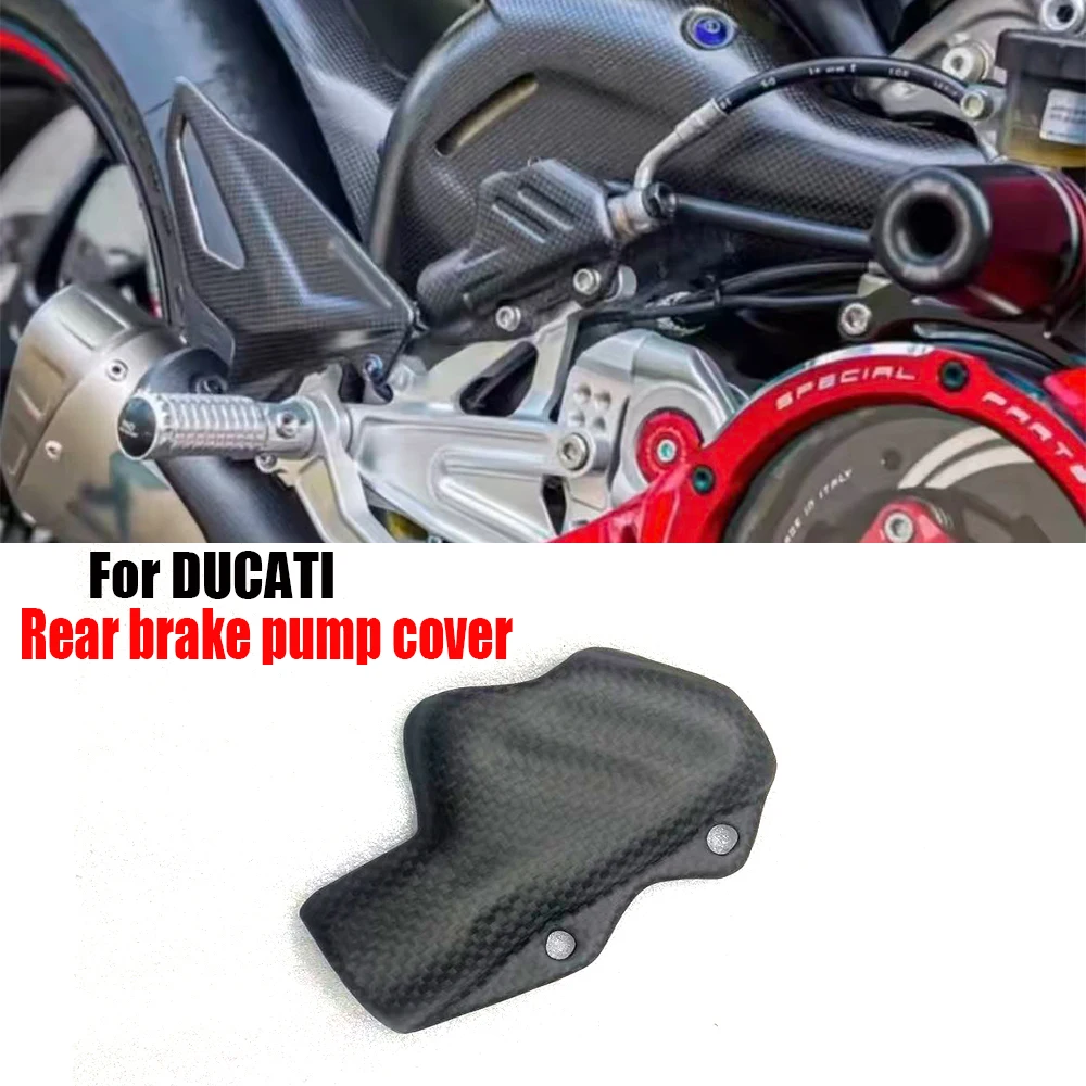For DUCATI Panigale V4 V4S V4R 2018+ Street Fighter V4 V4S 2020+ V2 2022+Motorcycle parts carbon fiber rear brake pump cover
For DUCATI Panigale V4 V4S V4R 2018+ Street Fighter V4 V4S 2020+ V2 2022+Motorcycle parts carbon fiber rear brake pump cover