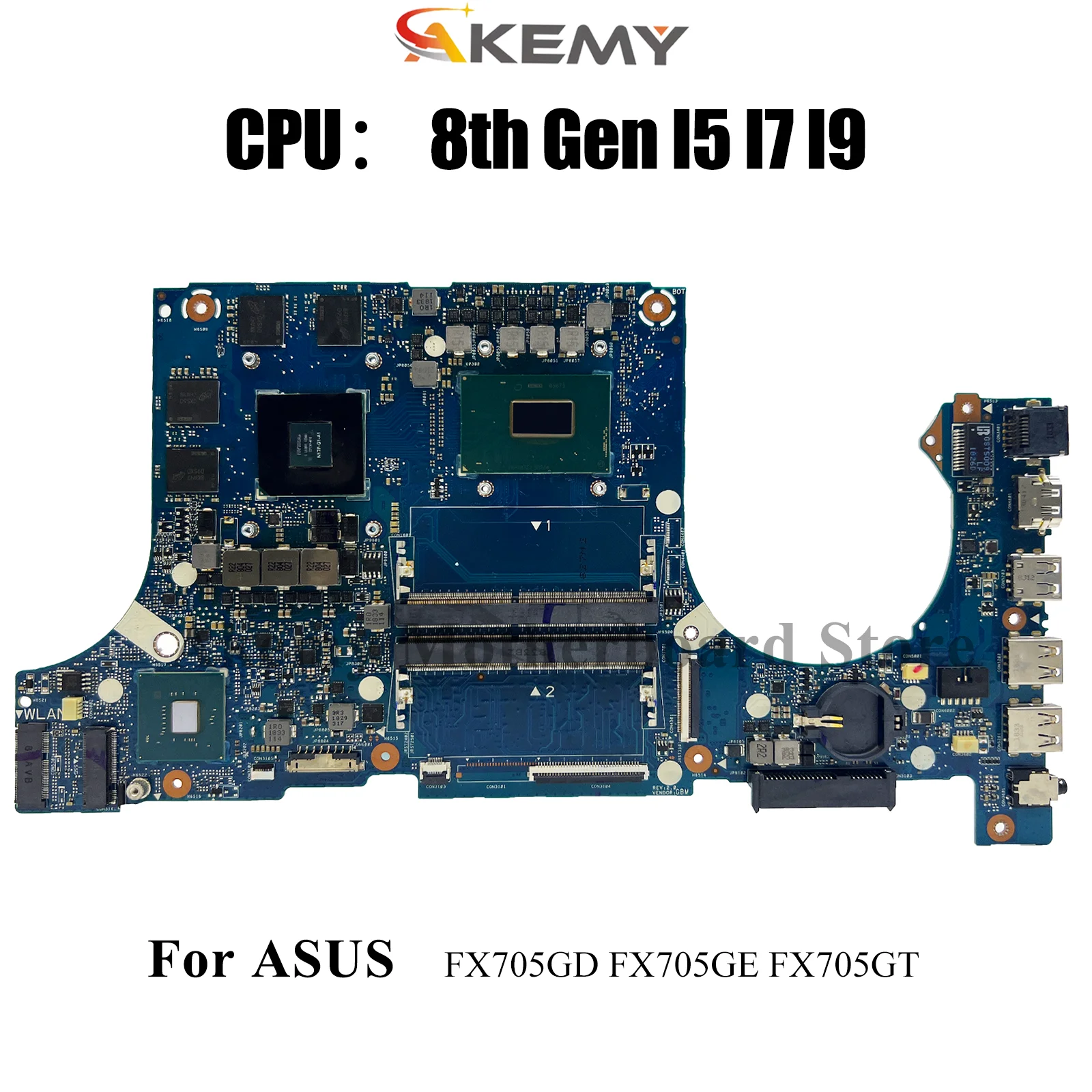 FX705GD Материнская плата для ноутбука ASUS TUF Gaming FX705GE FX86FE FX505 FX705GT FX86FD FX705GD Материнская плата для ноутбука с процессором I3 I5 I7
FX705GD Материнская плата для ноутбука ASUS TUF Gaming FX705GE FX86FE FX505 FX705GT FX86FD FX705GD Материнская плата для ноутбука с процессором I3 I5 I7