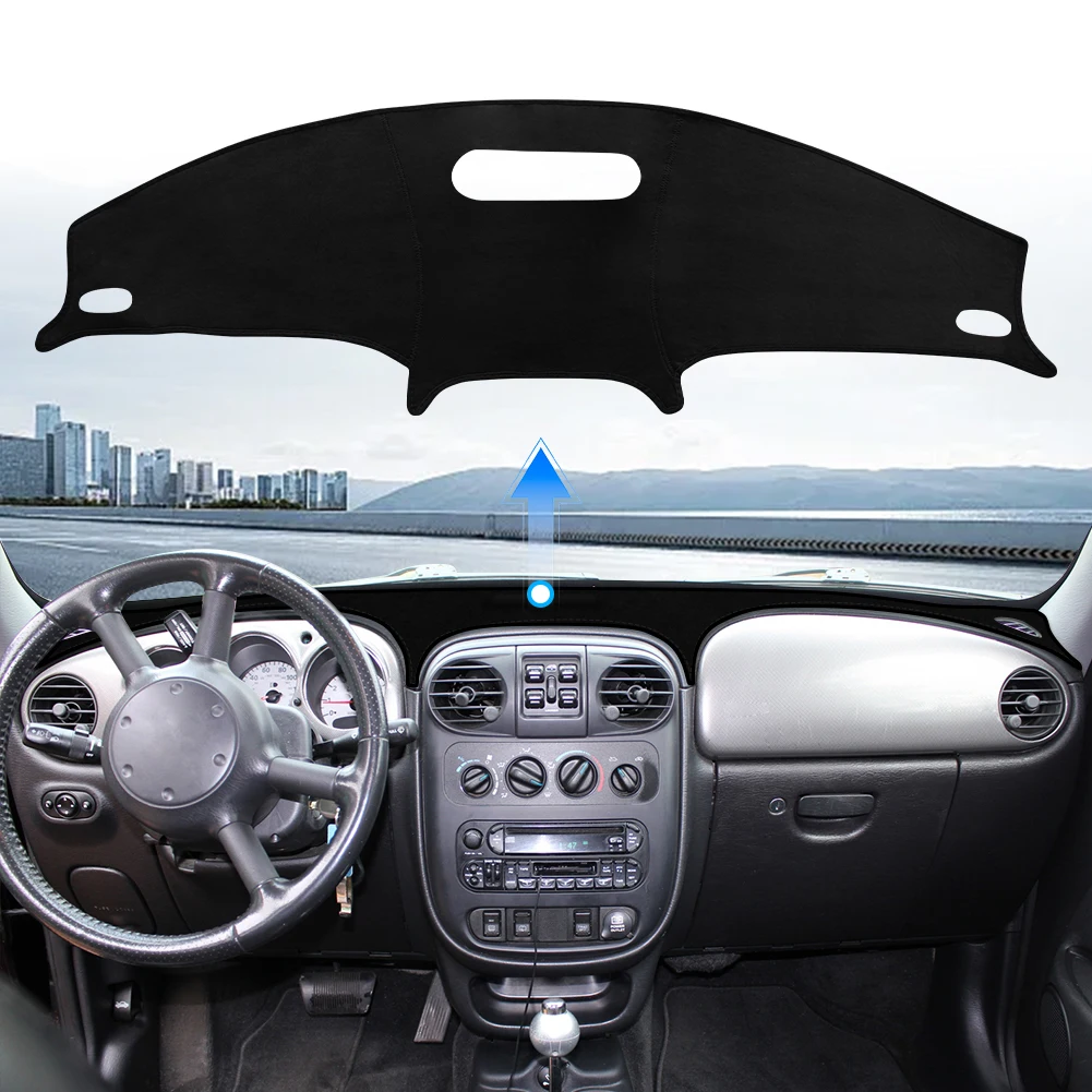 For Chrysler PT Cruiser 2001-2005 Car Inner Accessories Dashboard Cover Mat Sun Shade Reflect Light non-slip Pad Instrument Pan
For Chrysler PT Cruiser 2001-2005 Car Inner Accessories Dashboard Cover Mat Sun Shade Reflect Light non-slip Pad Instrument Pan