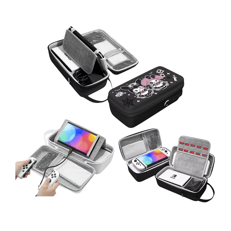 Kawaii Sanrio Cinnamoroll Kuromi My Melody Switch Сумка для хранения большой емкости Oled Ns Полный набор Аниме Фигурка Девушка Фестивальный подарок 
Kawaii Sanrio Cinnamoroll Kuromi My Melody Switch Сумка для хранения большой емкости Oled Ns Полный набор Аниме Фигурка Девушка Фестивальный подарок
