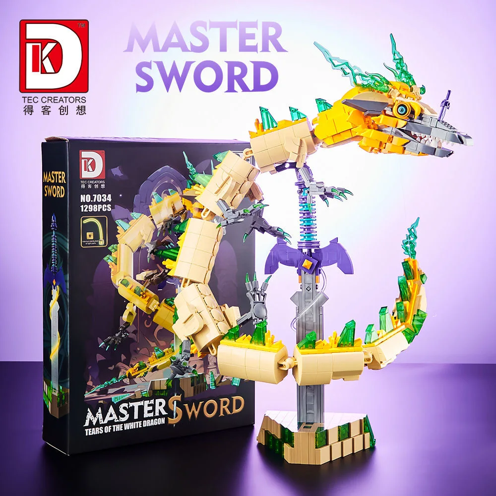 Deke DK7034 Bailong Seida 1298 pellet creative building block model ornament with light assembled building block gift toys
Deke DK7034 Bailong Seida 1298 pellet creative building block model ornament with light assembled building block gift toys