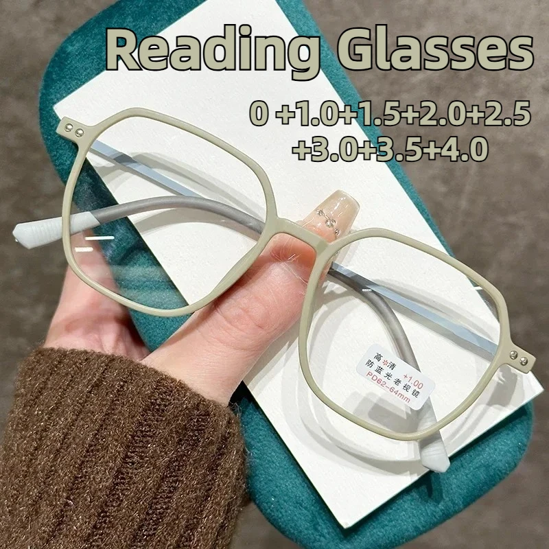 Fashion Men's Women's Square Frame Reading Glasses Neutral Classic Retro Blue Light Blocking Presbyopia Glasses +1.0 To +4.0
Fashion Men's Women's Square Frame Reading Glasses Neutral Classic Retro Blue Light Blocking Presbyopia Glasses +1.0 To +4.0
