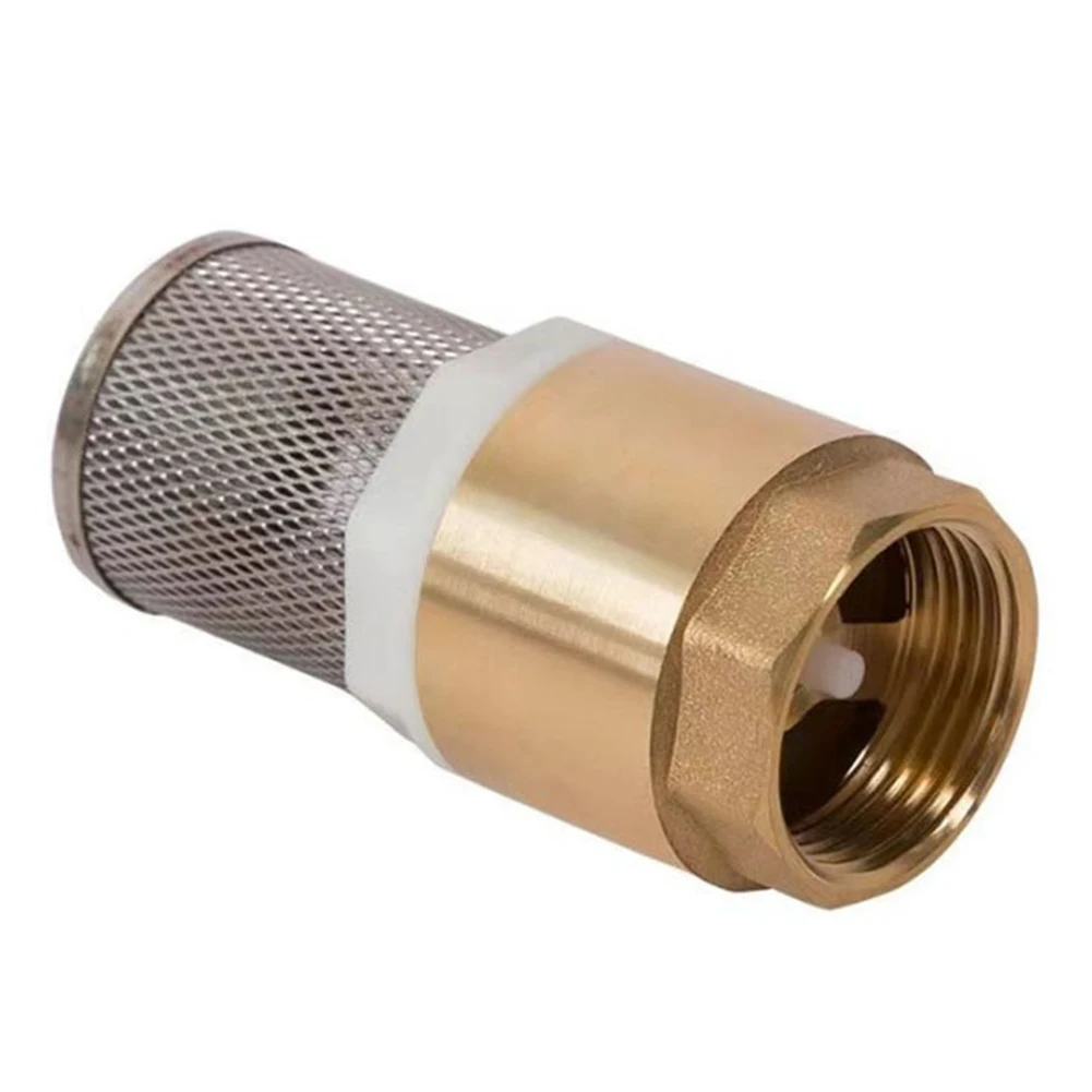 Filter Valve Brass Check Valve Garden 1/2inch 3/4inch Bottom Valve Irrigation Systems Strainers Watering Equipment
Filter Valve Brass Check Valve Garden 1/2inch 3/4inch Bottom Valve Irrigation Systems Strainers Watering Equipment