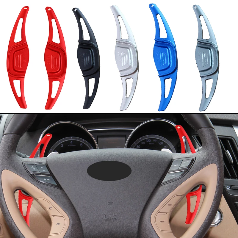 Car Steering Wheel Shift Paddle For Hyundai Sonata I45 YF Sonata 2011-2014 DSG Shifter Extension Aluminum Alloy Accessories
Car Steering Wheel Shift Paddle For Hyundai Sonata I45 YF Sonata 2011-2014 DSG Shifter Extension Aluminum Alloy Accessories
