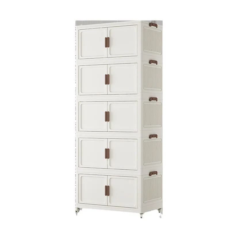 Double door folding storage cabinet large capacity household bedroom clothes toy locker floor multi-layer storage box
Double door folding storage cabinet large capacity household bedroom clothes toy locker floor multi-layer storage box