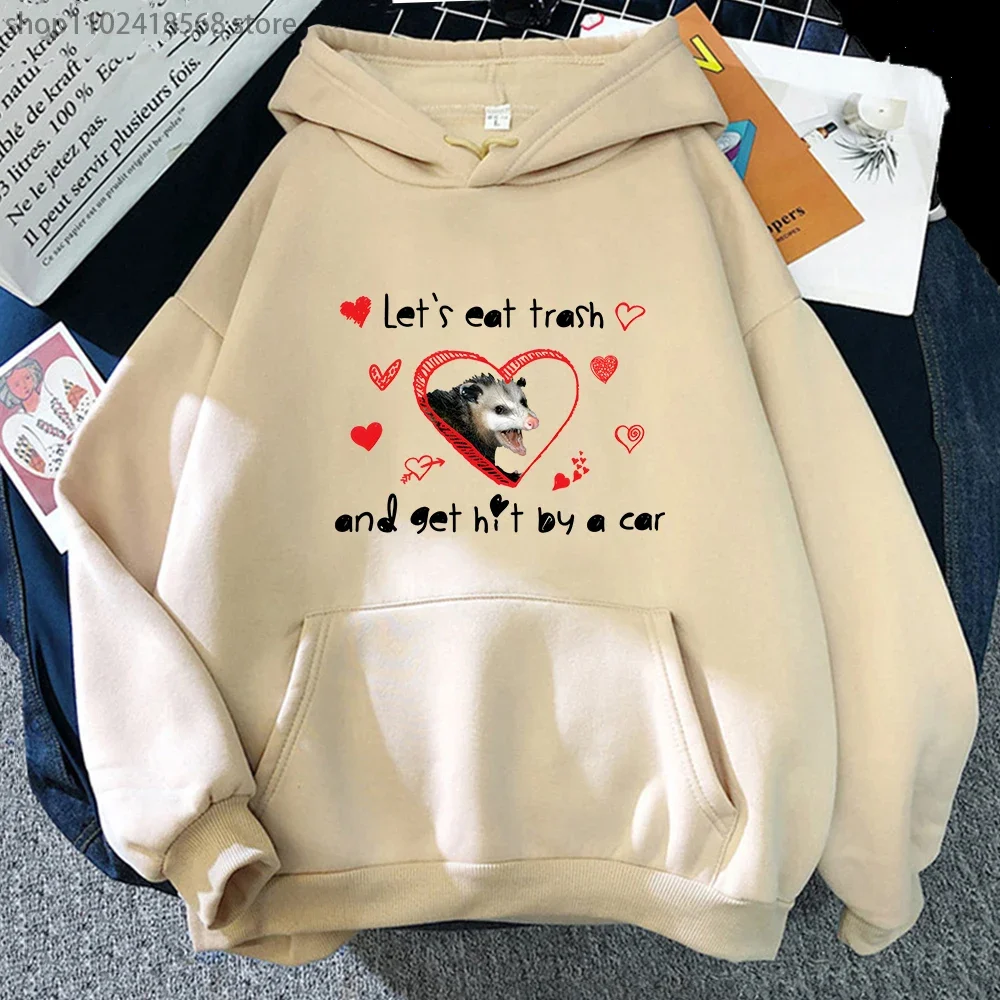 Valentine's Day Hoodies for Teen Girls Cartoon Be My Possum Print Sweatshirt Men Clothing Harajuku Kawaii Streetwear Women Tops
Valentine's Day Hoodies for Teen Girls Cartoon Be My Possum Print Sweatshirt Men Clothing Harajuku Kawaii Streetwear Women Tops