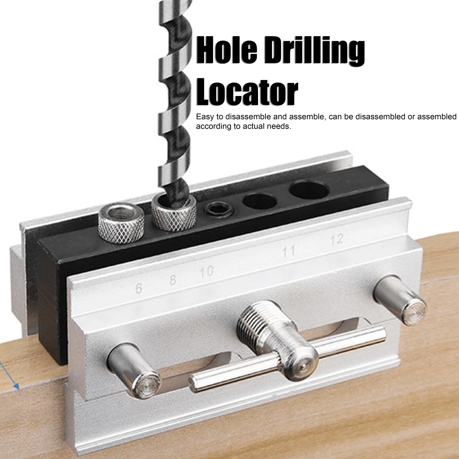 Centering Doweling Jig Woodworking Straight Hole Drilling Positioner Locator Hand Tool Woodworking Hole Drilling Positioner
Centering Doweling Jig Woodworking Straight Hole Drilling Positioner Locator Hand Tool Woodworking Hole Drilling Positioner