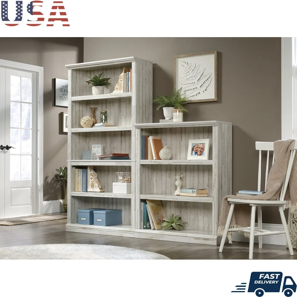 5-Shelf Bookcase Adjustable Shelves Storage Display Unit Vertical Wood Composite Closed Back Easy Assembly Living Room Office
5-Shelf Bookcase Adjustable Shelves Storage Display Unit Vertical Wood Composite Closed Back Easy Assembly Living Room Office