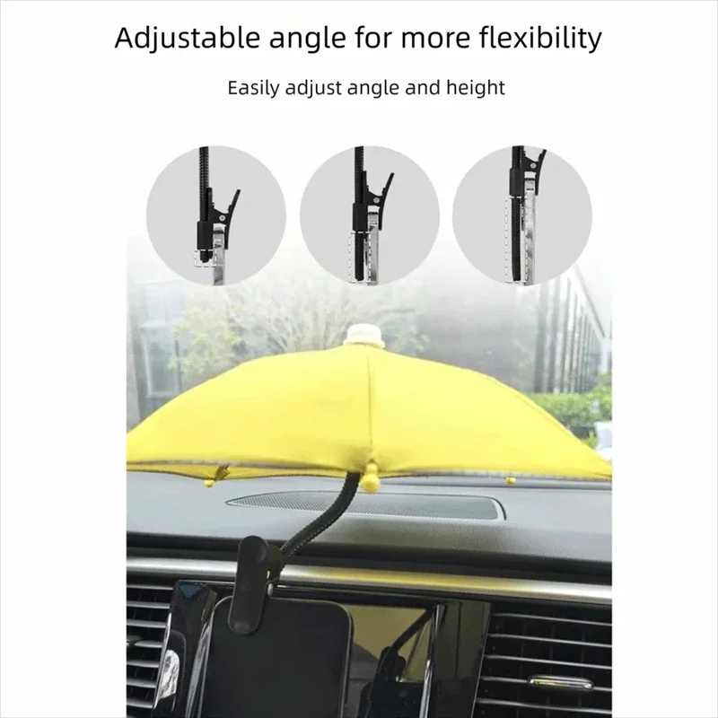 Bending Design Car Mobile Phone Sunshade Anti Glare With Clip Cell Phone Umbrella Adjustable Non Slip Auto Phone Bracket
Bending Design Car Mobile Phone Sunshade Anti Glare With Clip Cell Phone Umbrella Adjustable Non Slip Auto Phone Bracket