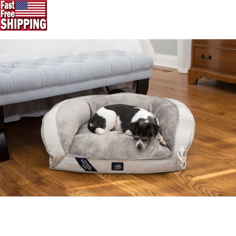 Therapeutic Memory Foam Dog Bed Eco-Friendly Couch Support Bolster Washable Cover Ideal Pet Comfort and Joint Relief
Therapeutic Memory Foam Dog Bed Eco-Friendly Couch Support Bolster Washable Cover Ideal Pet Comfort and Joint Relief