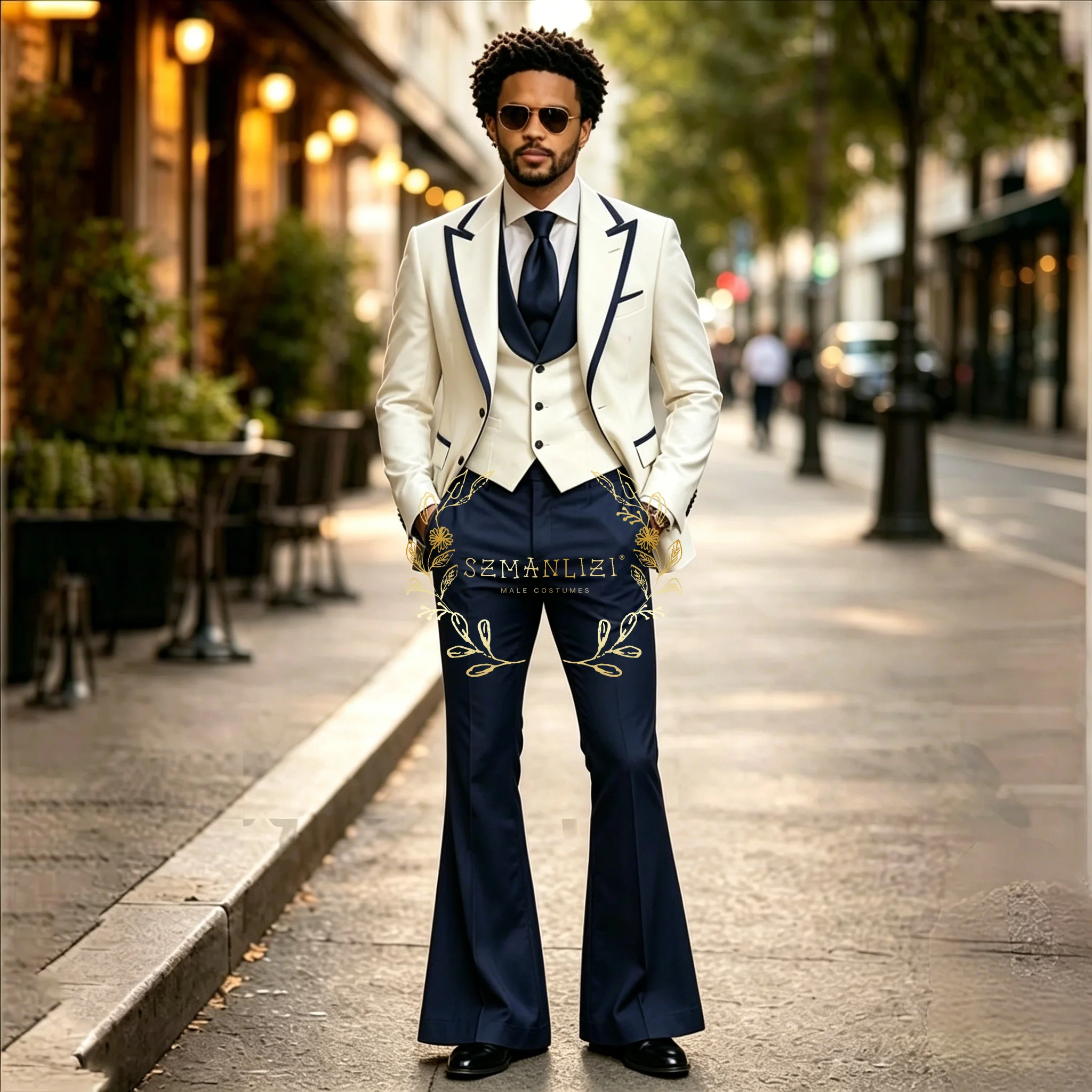 2026 New Male Wedding Prom Suit Ivory Slim Fit Tuxedo Men Formal Business Work Wear Suits 3Pcs Set (Jacket+Pants+Vest)
2026 New Male Wedding Prom Suit Ivory Slim Fit Tuxedo Men Formal Business Work Wear Suits 3Pcs Set (Jacket+Pants+Vest)