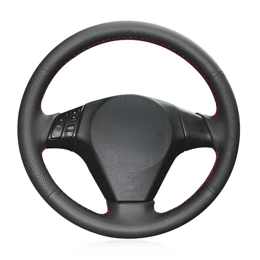 Black Artificial Leather Hand Sewing No-slip Car Steering Wheel Cover for Mazda 3 Axela 2004-2009 Mazda 5 MPV 6 Atenza 2003-2010
Black Artificial Leather Hand Sewing No-slip Car Steering Wheel Cover for Mazda 3 Axela 2004-2009 Mazda 5 MPV 6 Atenza 2003-2010