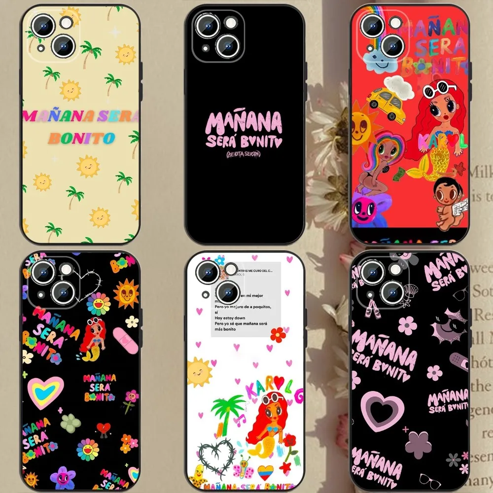 Manana Sera Bonito Karol Phone Case For Apple iPhone 15,14,13,12,11,XS,XR,X,8,7,Pro,Max,Plus,mini Silicone Black Cover
Manana Sera Bonito Karol Phone Case For Apple iPhone 15,14,13,12,11,XS,XR,X,8,7,Pro,Max,Plus,mini Silicone Black Cover