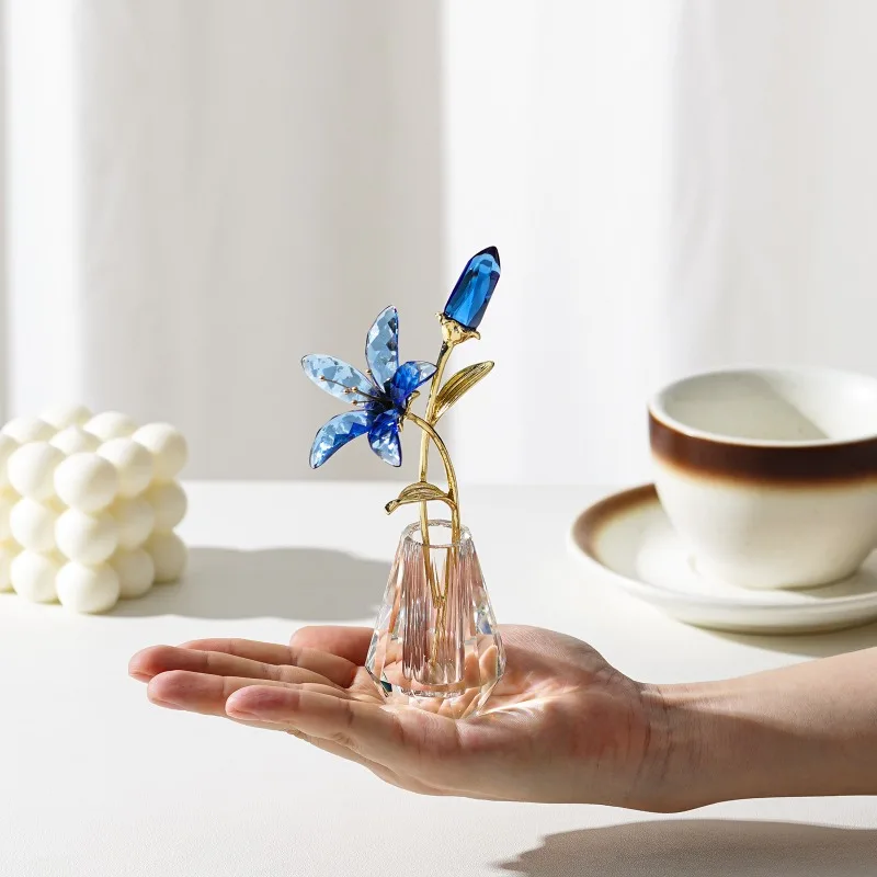 Luxurious Crystal Flower Decorations, Modern Minimalist Living Room Desktop Decorations, Indoor Decorative Ornaments
Luxurious Crystal Flower Decorations, Modern Minimalist Living Room Desktop Decorations, Indoor Decorative Ornaments