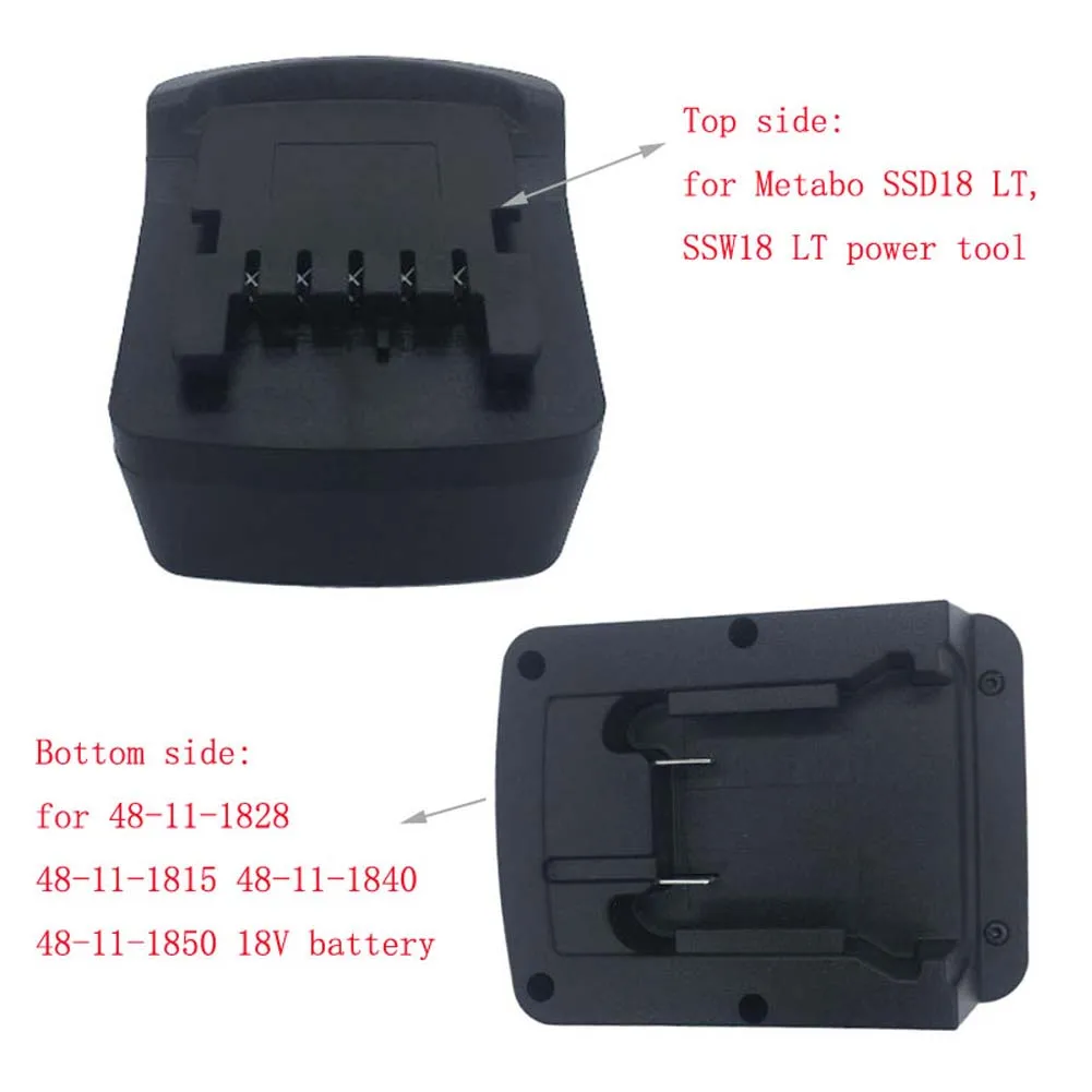 1pc Battery Adapter Converter For 18V Li-ion Battery For 48-11-1828 48-11-1815 48-11-1840 Battery Terminal Easy To Install
1pc Battery Adapter Converter For 18V Li-ion Battery For 48-11-1828 48-11-1815 48-11-1840 Battery Terminal Easy To Install