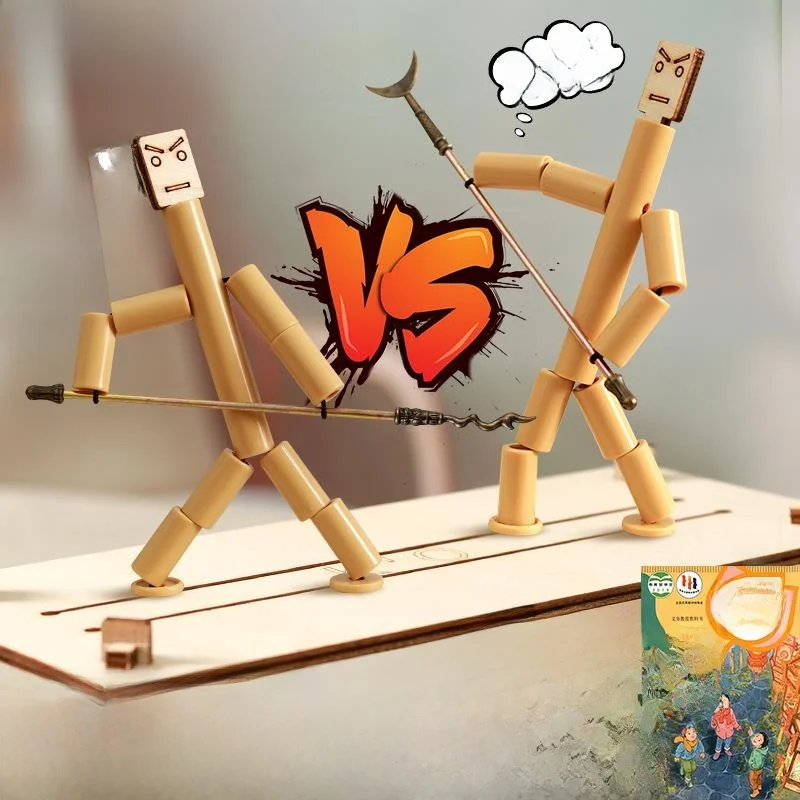 Настольная игра «Король обезьян» (улучшенная версия), набор для творчества, ручная работа, для учеников шестого класса, с бамбуковыми фигурками, для двух игроков
Настольная игра «Король обезьян» (улучшенная версия), набор для творчества, ручная работа, для учеников шестого класса, с бамбуковыми фигурками, для двух игроков