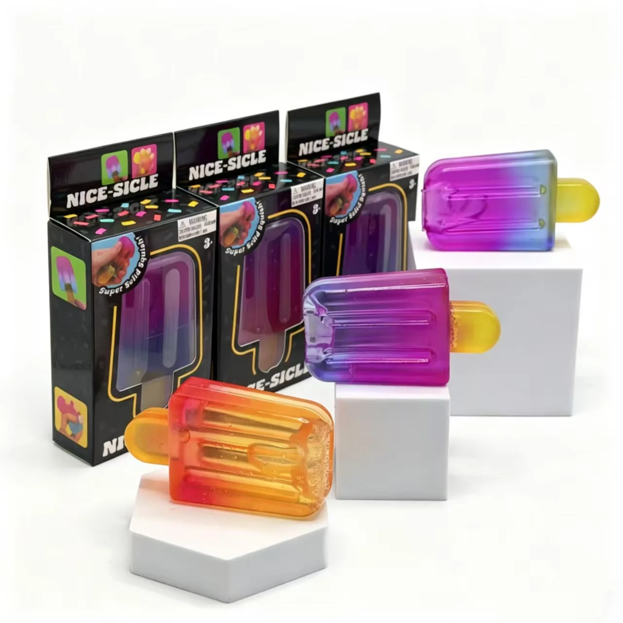 HY 1Pcs TPR Ice Pop Squishy Transparent Popsicle Stress Ball, Slow ReboundSensory Fidget Decompression Gift for Anxiety Relief
HY 1Pcs TPR Ice Pop Squishy Transparent Popsicle Stress Ball, Slow ReboundSensory Fidget Decompression Gift for Anxiety Relief
