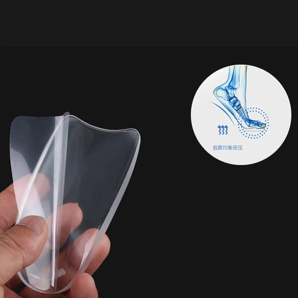 Heel Pad U Shape Pads Cushion Soft Gel Cushions Transparent Spur Plantar Fasciitis
Heel Pad U Shape Pads Cushion Soft Gel Cushions Transparent Spur Plantar Fasciitis