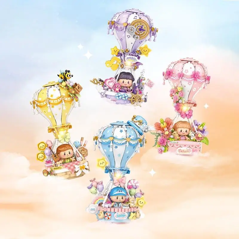 dream around small particles building block hot air balloon splicing building block cute toys holiday gifts for men and women
dream around small particles building block hot air balloon splicing building block cute toys holiday gifts for men and women