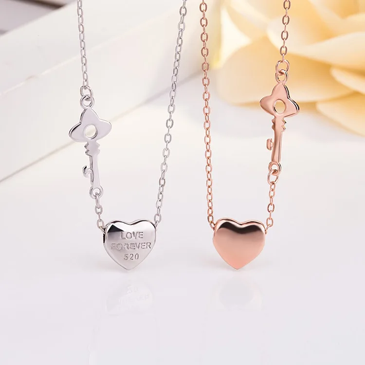 925 Sterling Silver LOVE FOREVER 520 Heart Pendant Necklace 
925 Sterling Silver LOVE FOREVER 520 Heart Pendant Necklace