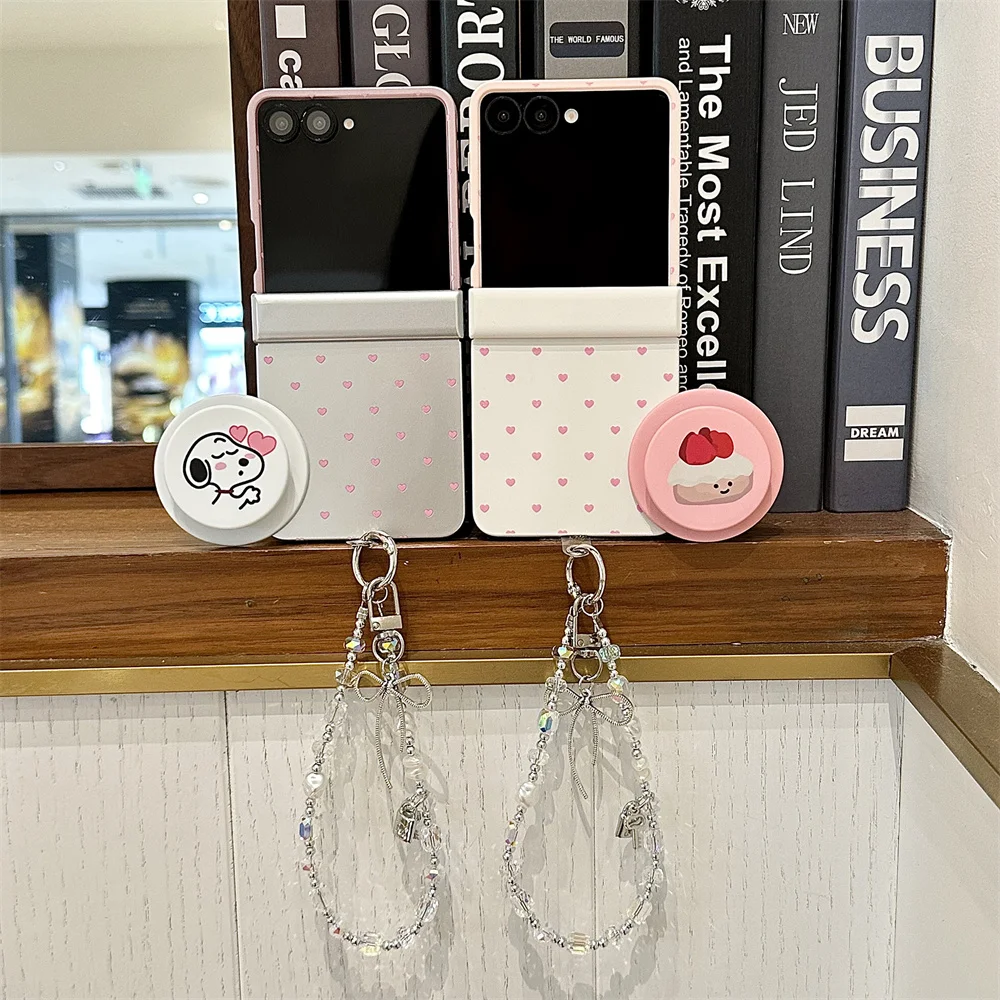 Korean Little Love Magnetic Phone Case for Samsung Galaxy Z Flip6 7 Flip7 7FE Flip5 4 3 Flip6 5 Cover With Magsafe Snoopy Cases
Korean Little Love Magnetic Phone Case for Samsung Galaxy Z Flip6 7 Flip7 7FE Flip5 4 3 Flip6 5 Cover With Magsafe Snoopy Cases