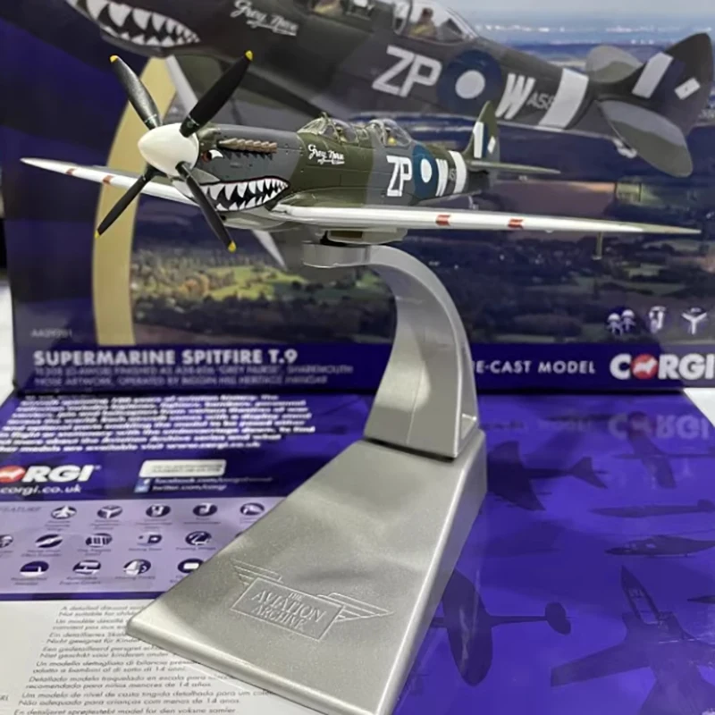 Diecast 1:72 Scale AA29201 Spitfire T.9 fighter Alloy Finished Simulation Model Static Decoration Souvenir Gifts For Adult Boy
Diecast 1:72 Scale AA29201 Spitfire T.9 fighter Alloy Finished Simulation Model Static Decoration Souvenir Gifts For Adult Boy
