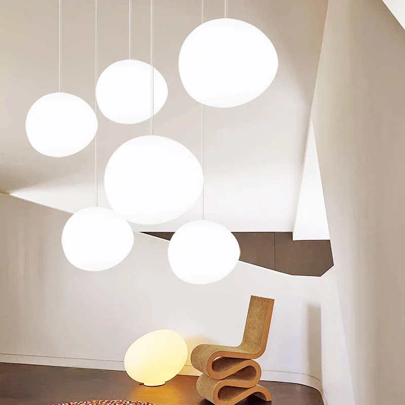 Modern Pendant Lights Italy Foscarini Grey glass Hanging Lamp Led Irregular Chandeiler Dining Room Kitchen Loft Light Fixture
Modern Pendant Lights Italy Foscarini Grey glass Hanging Lamp Led Irregular Chandeiler Dining Room Kitchen Loft Light Fixture