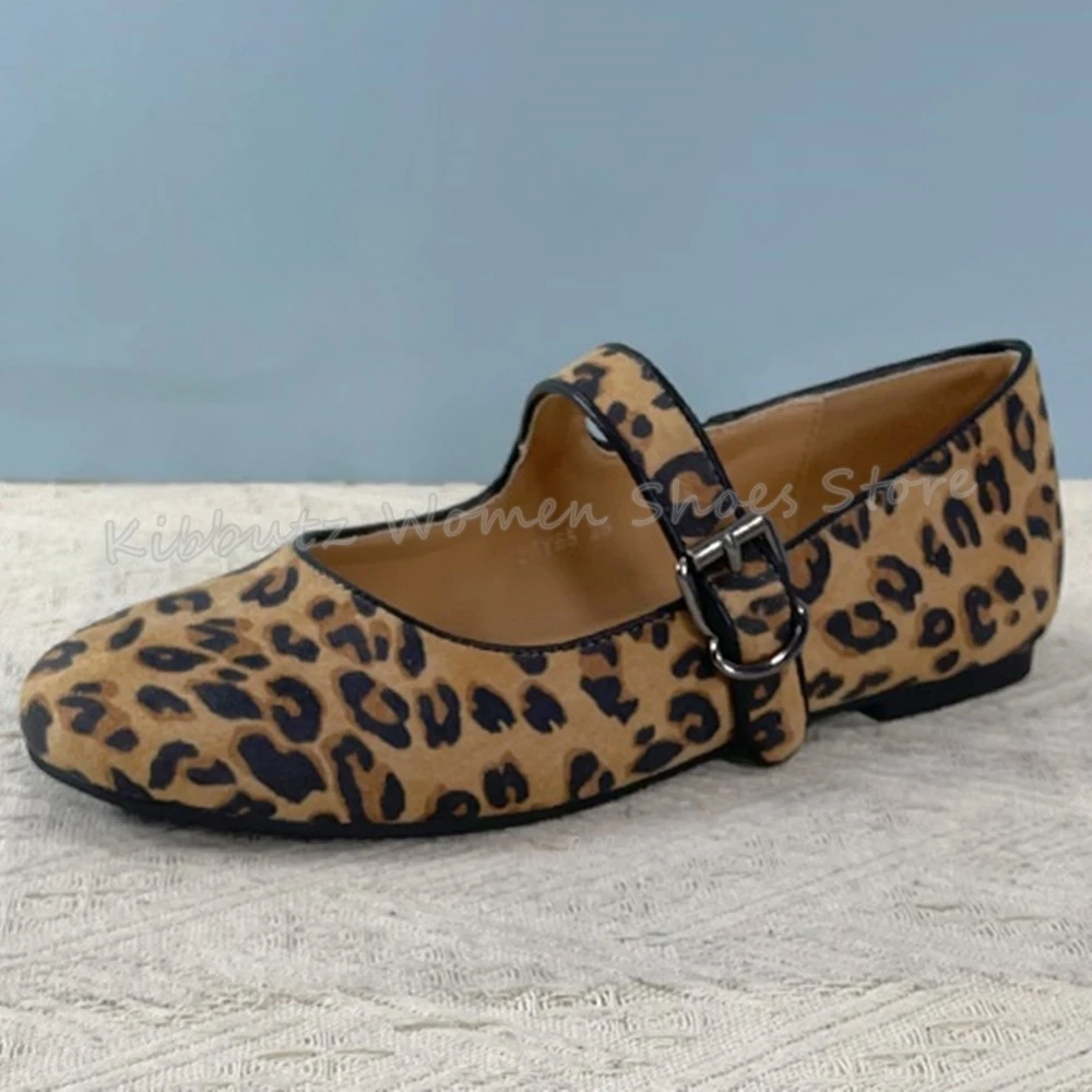 Leopard Ankle Strap Pumps Suede Mixed Color Fashion Novelty Sexy Concise Elegant Luxury Women Shoes Newest Round Toe Flat With
Leopard Ankle Strap Pumps Suede Mixed Color Fashion Novelty Sexy Concise Elegant Luxury Women Shoes Newest Round Toe Flat With