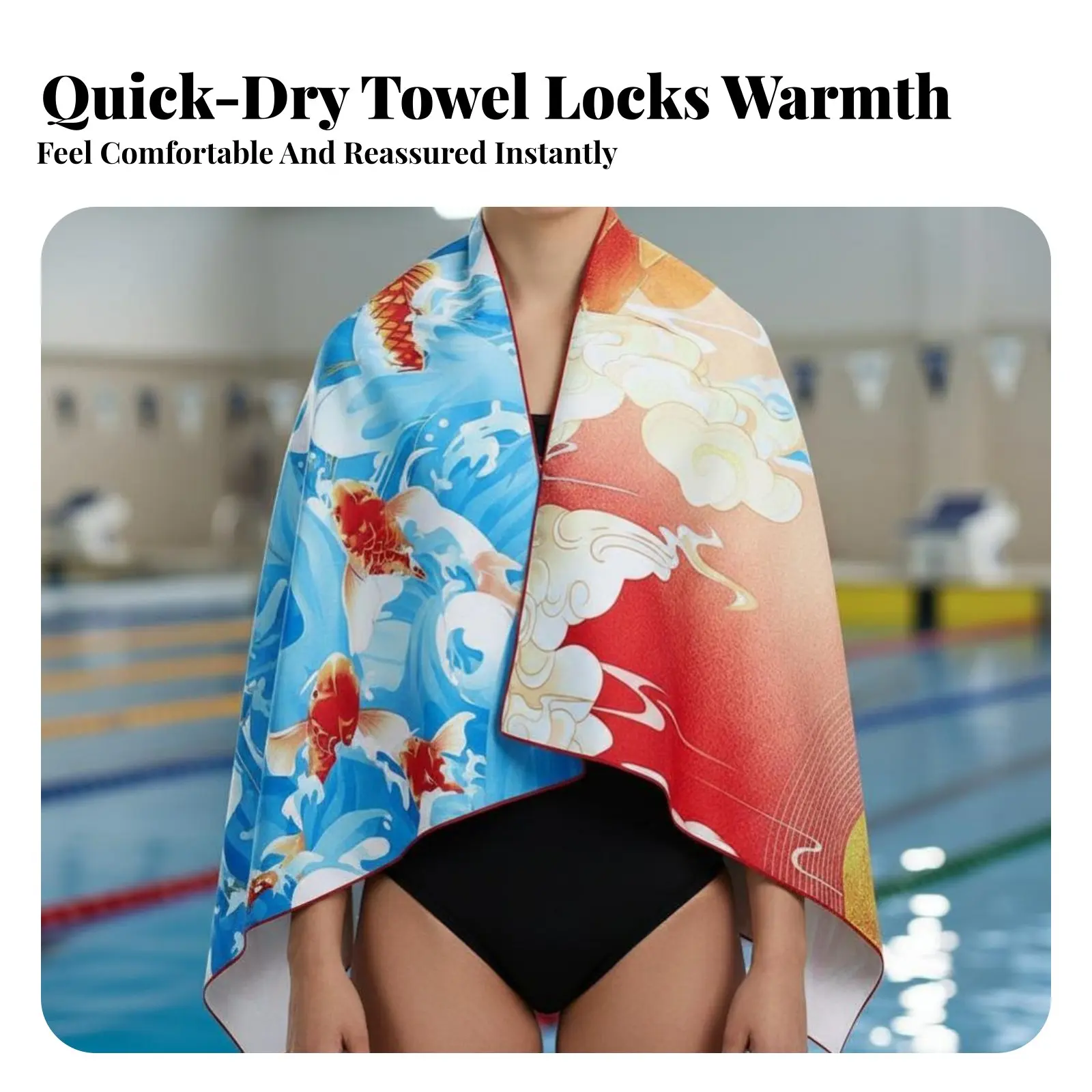 Sports Bath Towel, Quick-Dry Swimming Towel, Absorbent Microfiber, Unisex, For Swimming, Diving, Gym, Travel
Sports Bath Towel, Quick-Dry Swimming Towel, Absorbent Microfiber, Unisex, For Swimming, Diving, Gym, Travel