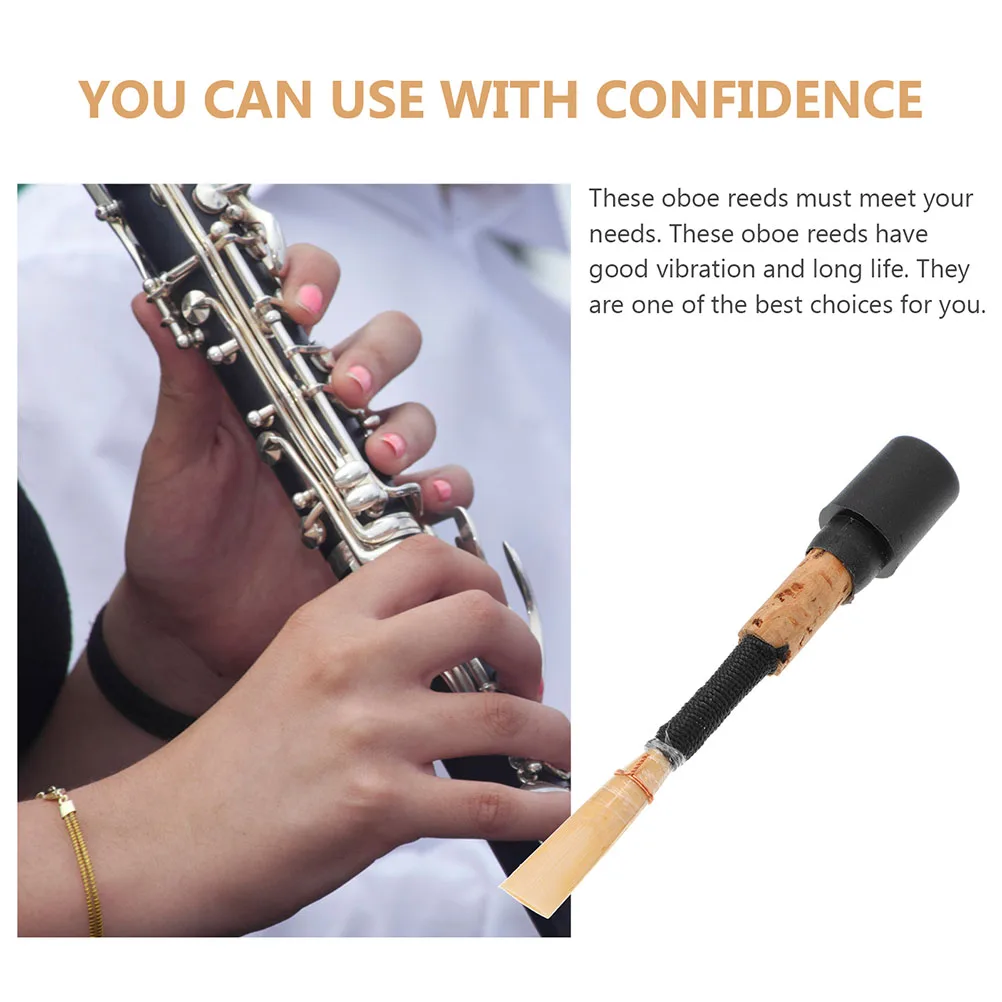 2pcs Double Reed Oboe Parts Lightweight Compact Hand made Accessories Tools Professional Saxophone Instrument
2pcs Double Reed Oboe Parts Lightweight Compact Hand made Accessories Tools Professional Saxophone Instrument
