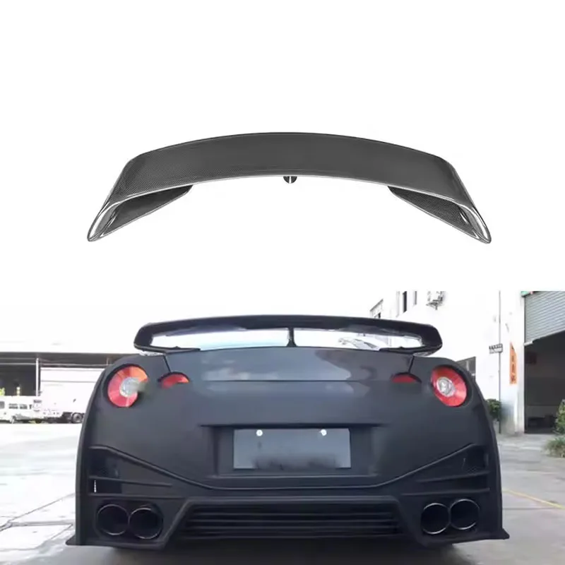 For NISSA N GTR-R35 2009-2015 Black Primming Carbon Fiber GTR Rear Spoiler
For NISSA N GTR-R35 2009-2015 Black Primming Carbon Fiber GTR Rear Spoiler
